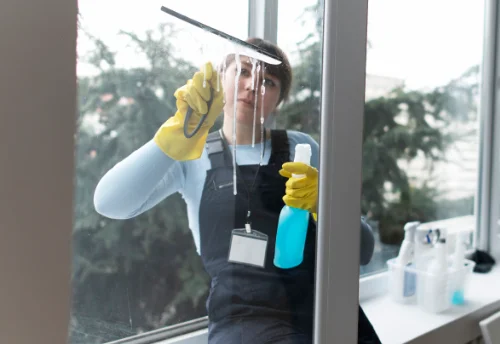 Nettoyage de vitres intérieures et extérieures à Talcy